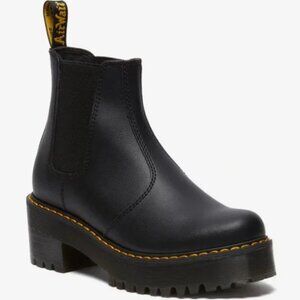 Dr. Marten Black Chelsea Quad platform boots womens EU 36/ US 5